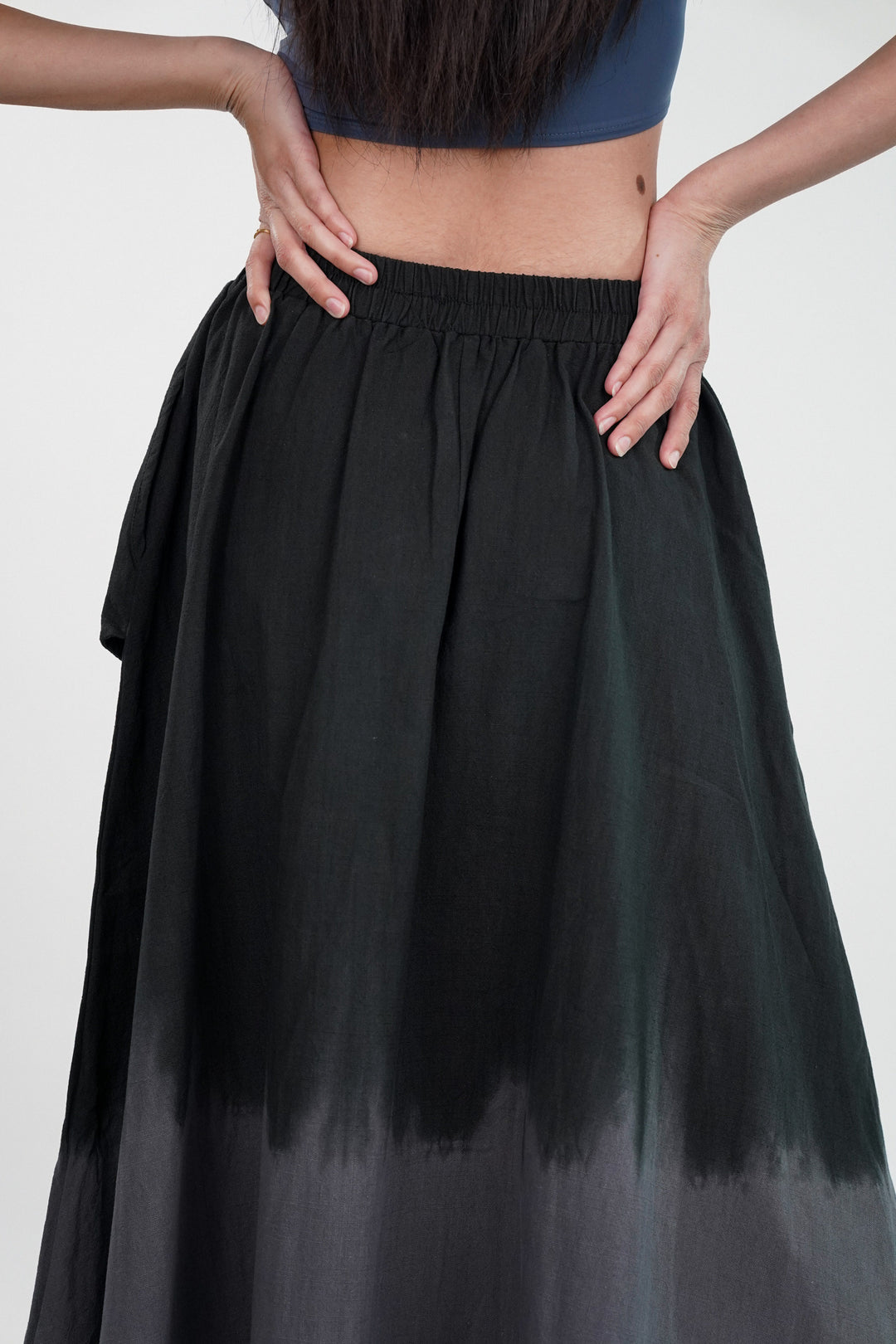 Shadow Drift Tie-Dye Skirt