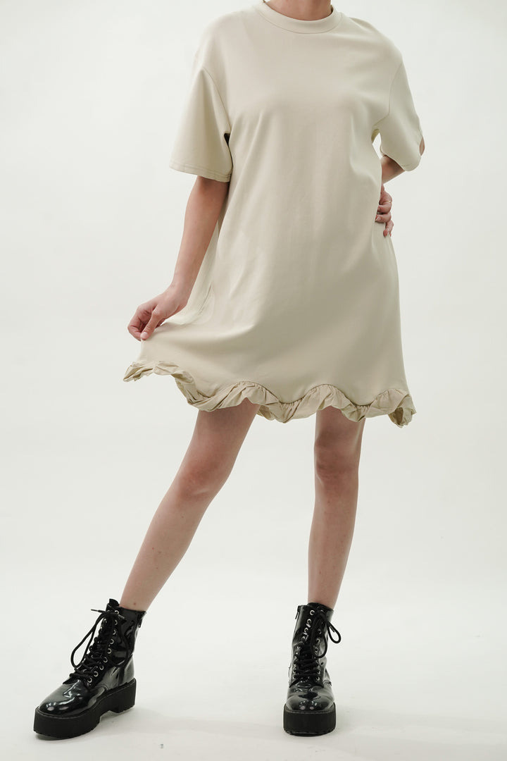 Versatile casual t-shirt dress for women