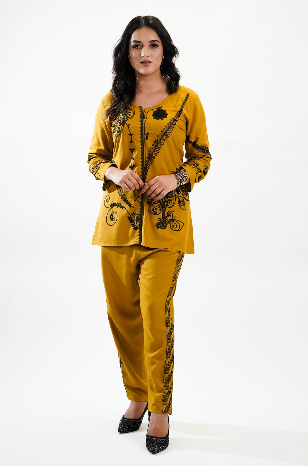 Buy TWO PIECE YELLOW SUMMER CO-ORD SET for Women Online in India