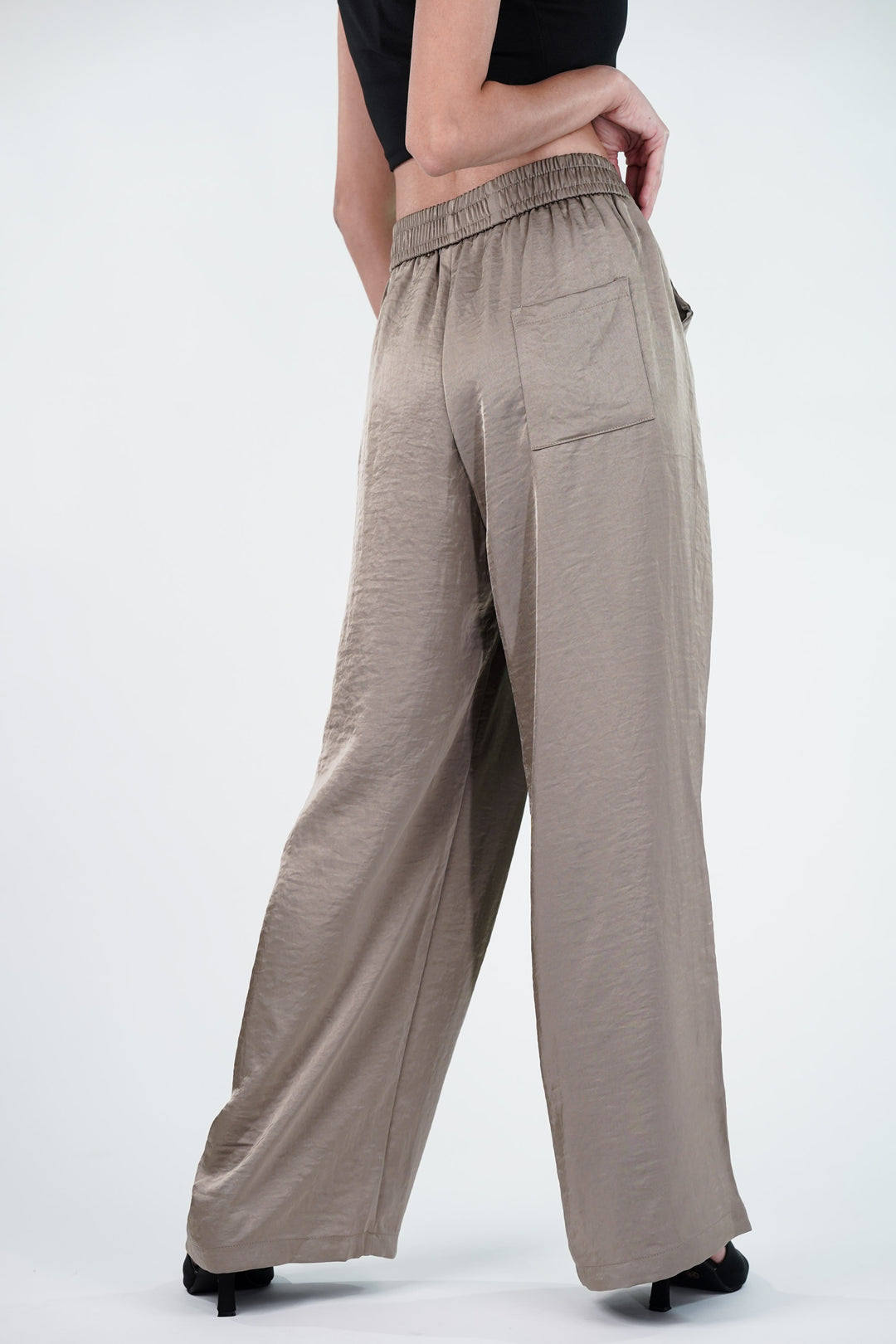 Sway Wide Leg Satin Pants