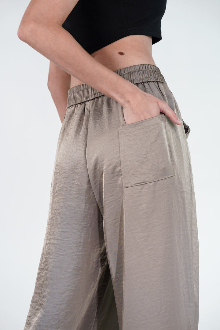 Sway Wide Leg Satin Pants