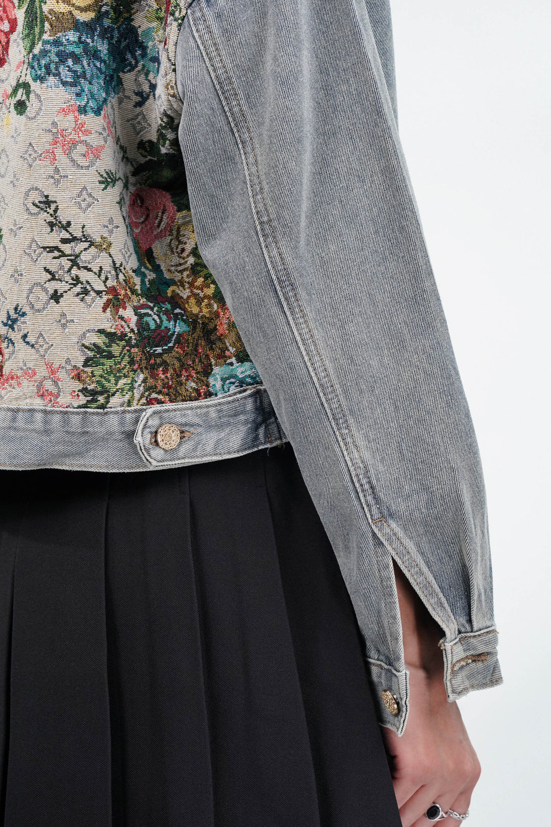 Floral Breeze Denim Jacket