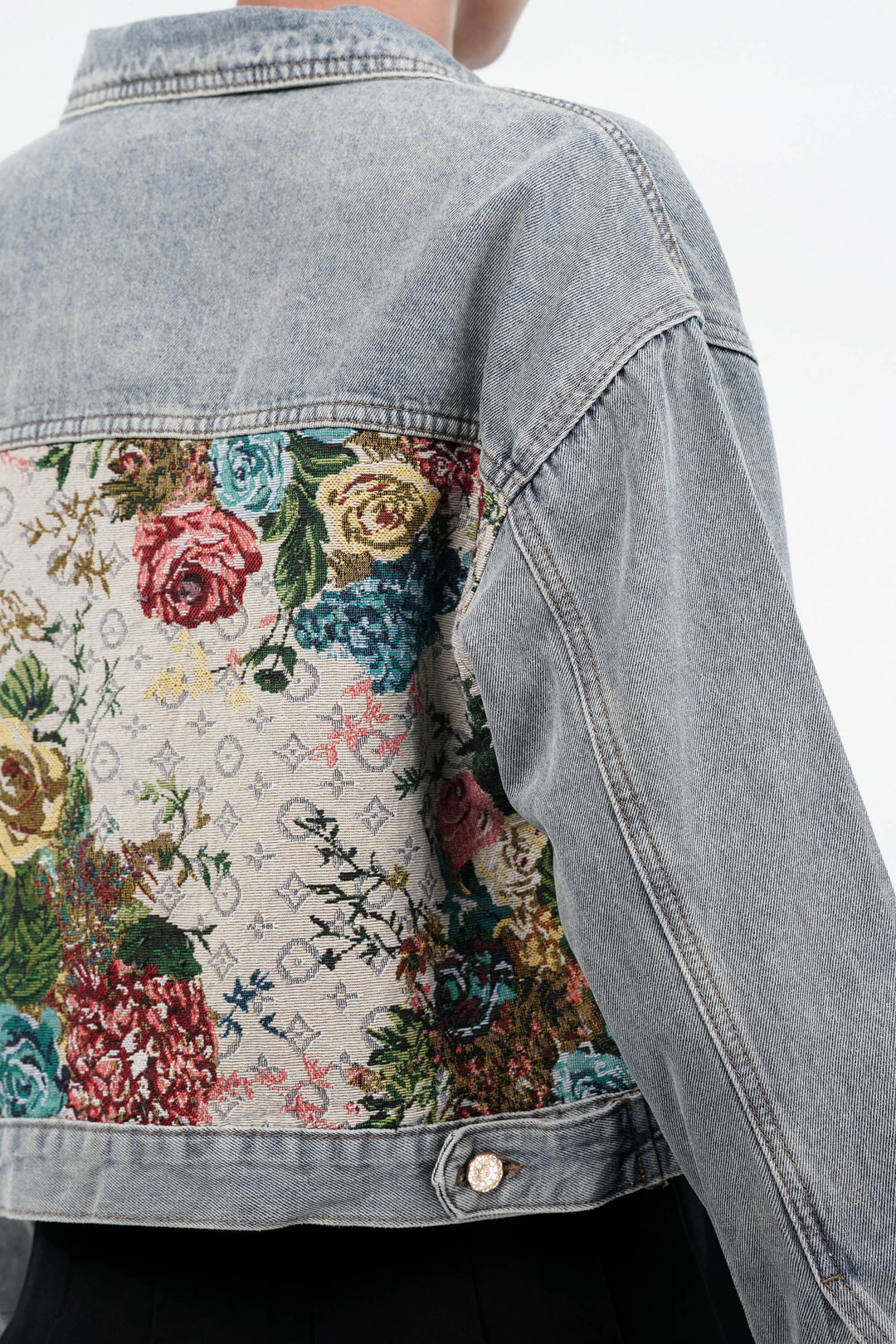 Floral Breeze Denim Jacket