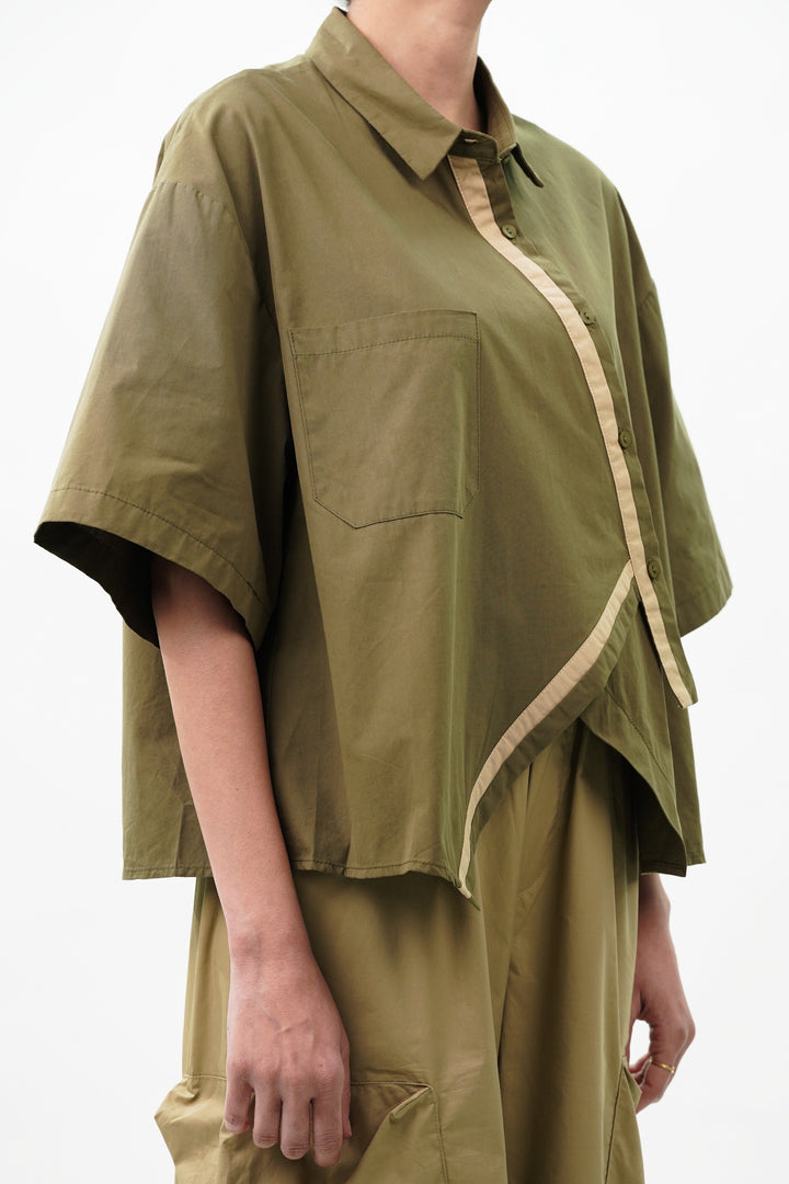 Contemporary oversized shirts for women