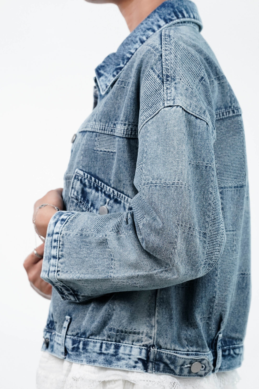 Washed Blue Denim Jacket