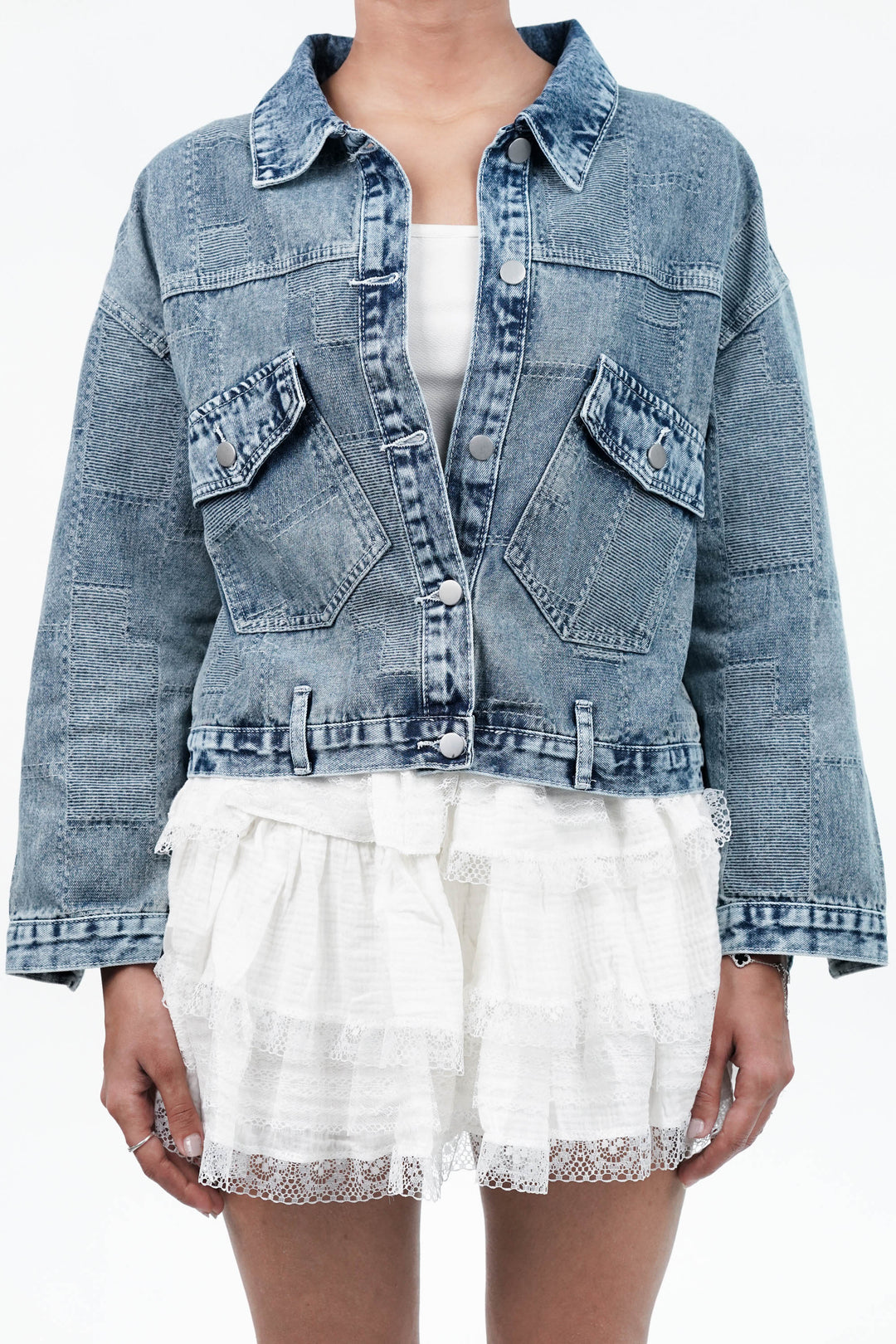 Washed Blue Denim Jacket