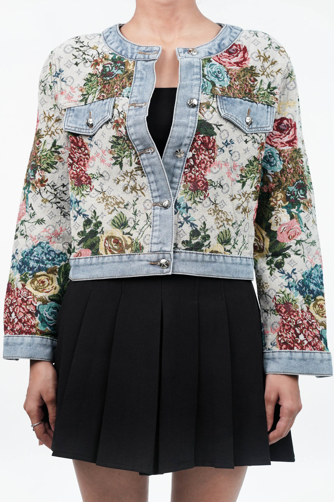 Woven Round Garden Jacket