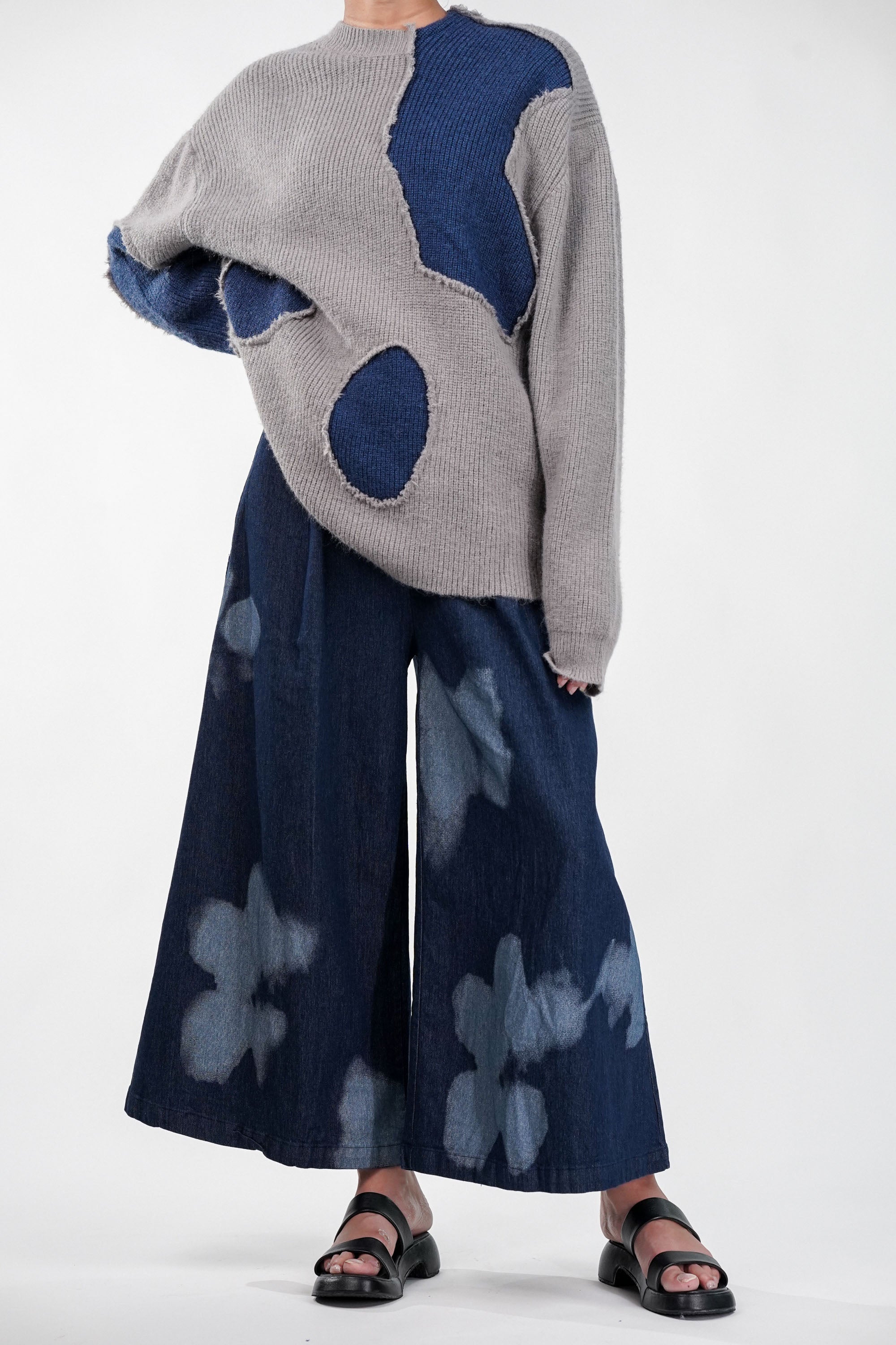 トップス melt the lady ladder knit tops MELT THE LADY ladder knit tops