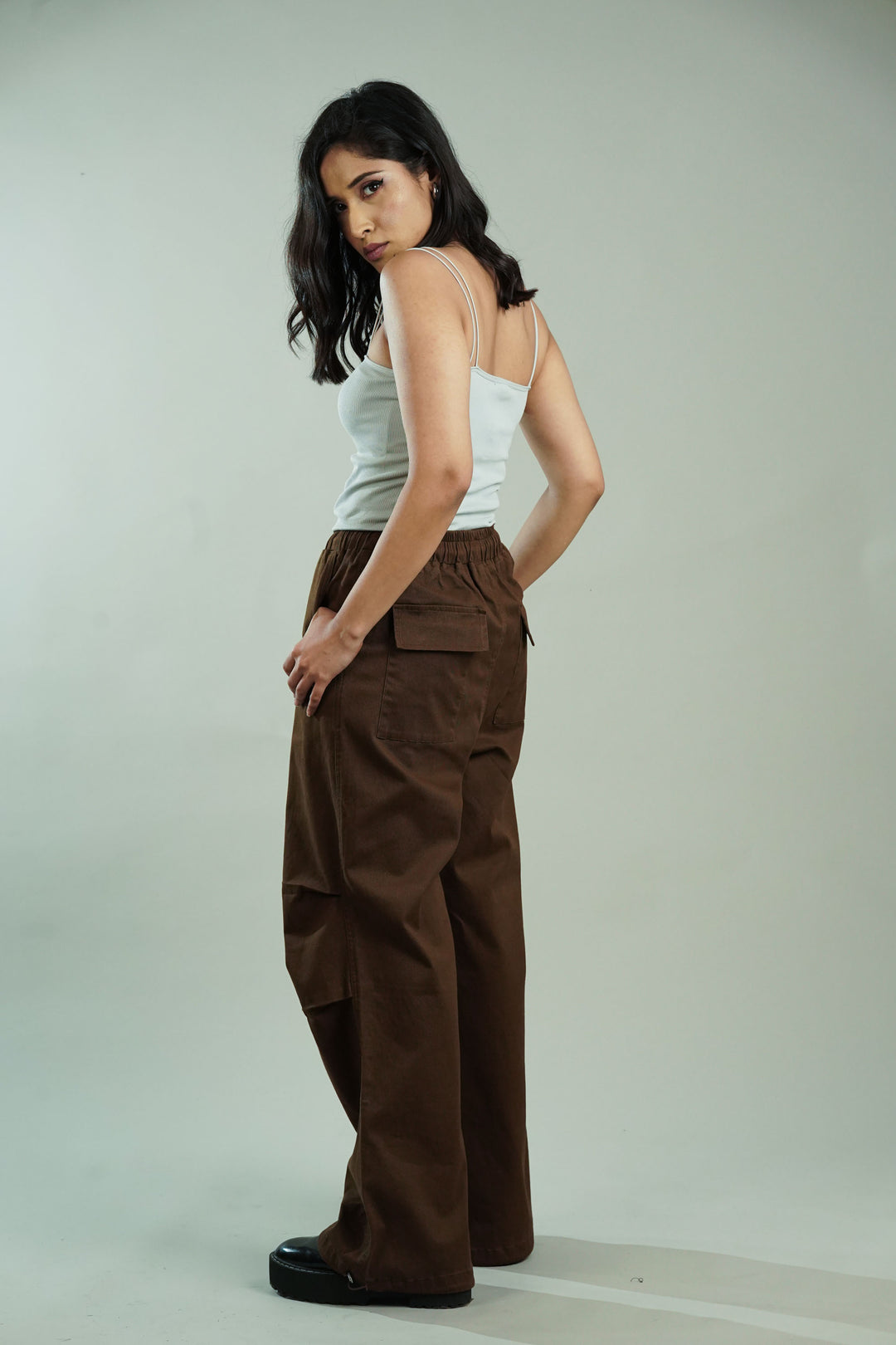 Comfortable oversized trousers