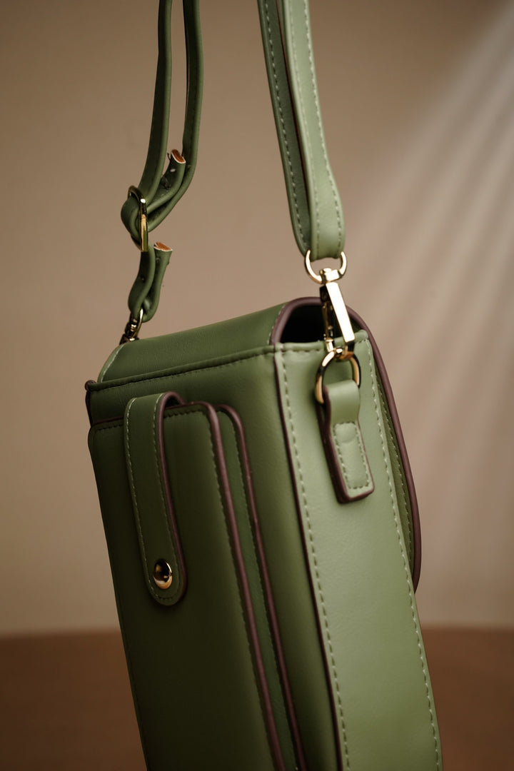 Olive Leaf Sling Bag