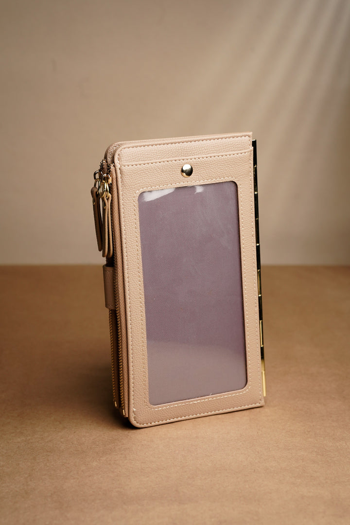 Sand Sculpt Wallet With Detachable Sling