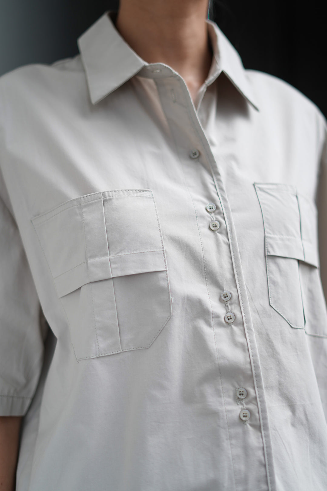 Neutral Shade Summer Shirt