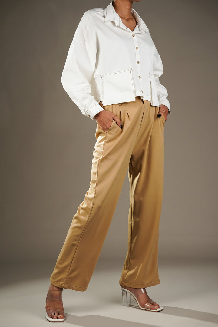 Classic Cotton Shirt & Trouser Coord Set