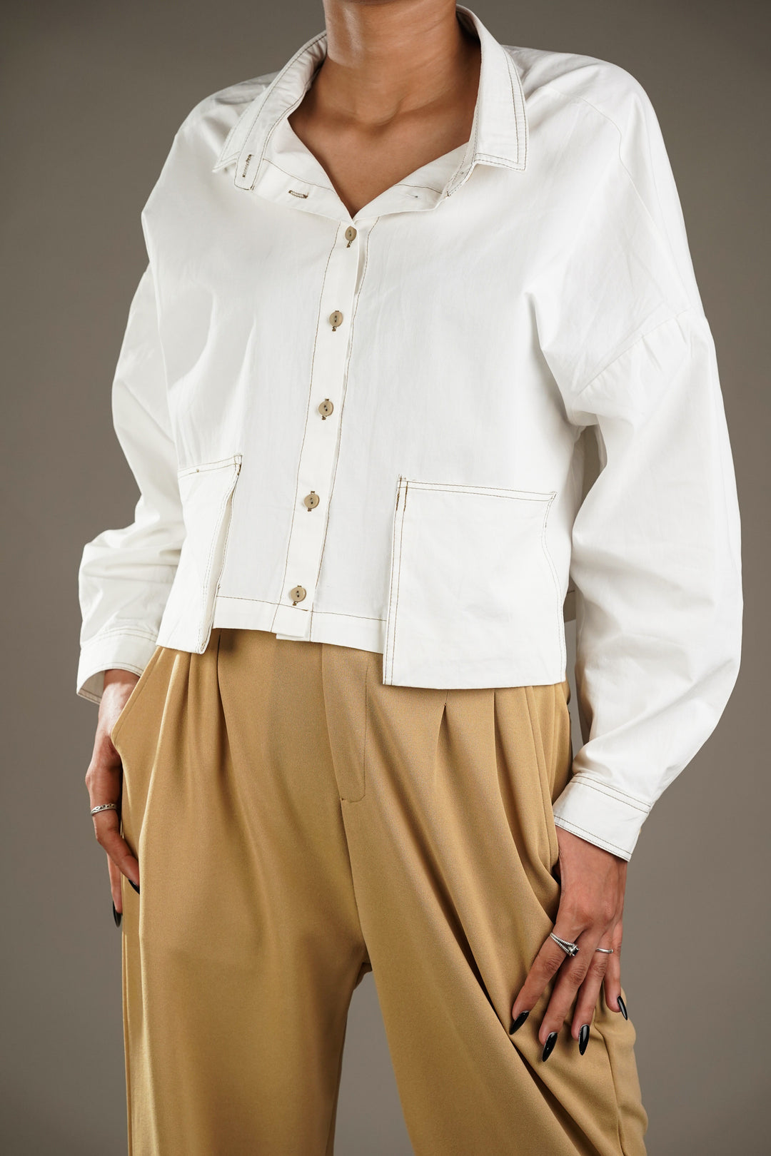 Classic Cotton Shirt & Trouser Coord Set