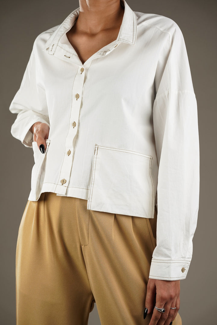 Classic Cotton Shirt & Trouser Coord Set