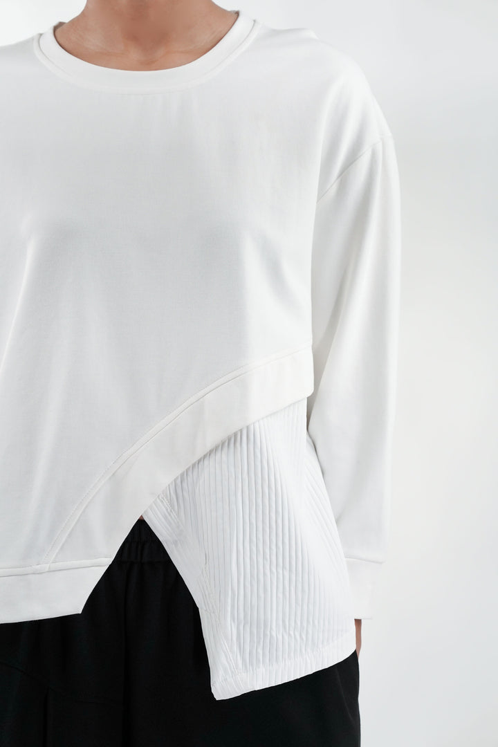 Monochrome Pleat Co-Ord