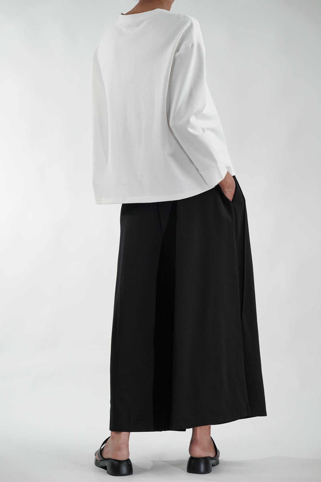 Monochrome Pleat Co-Ord