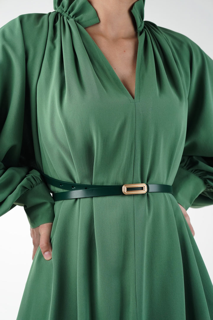 Noir Emerald Green  Belt