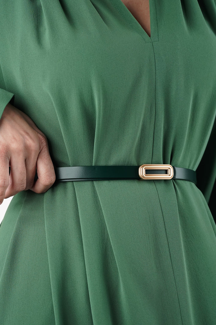 Noir Emerald Green  Belt