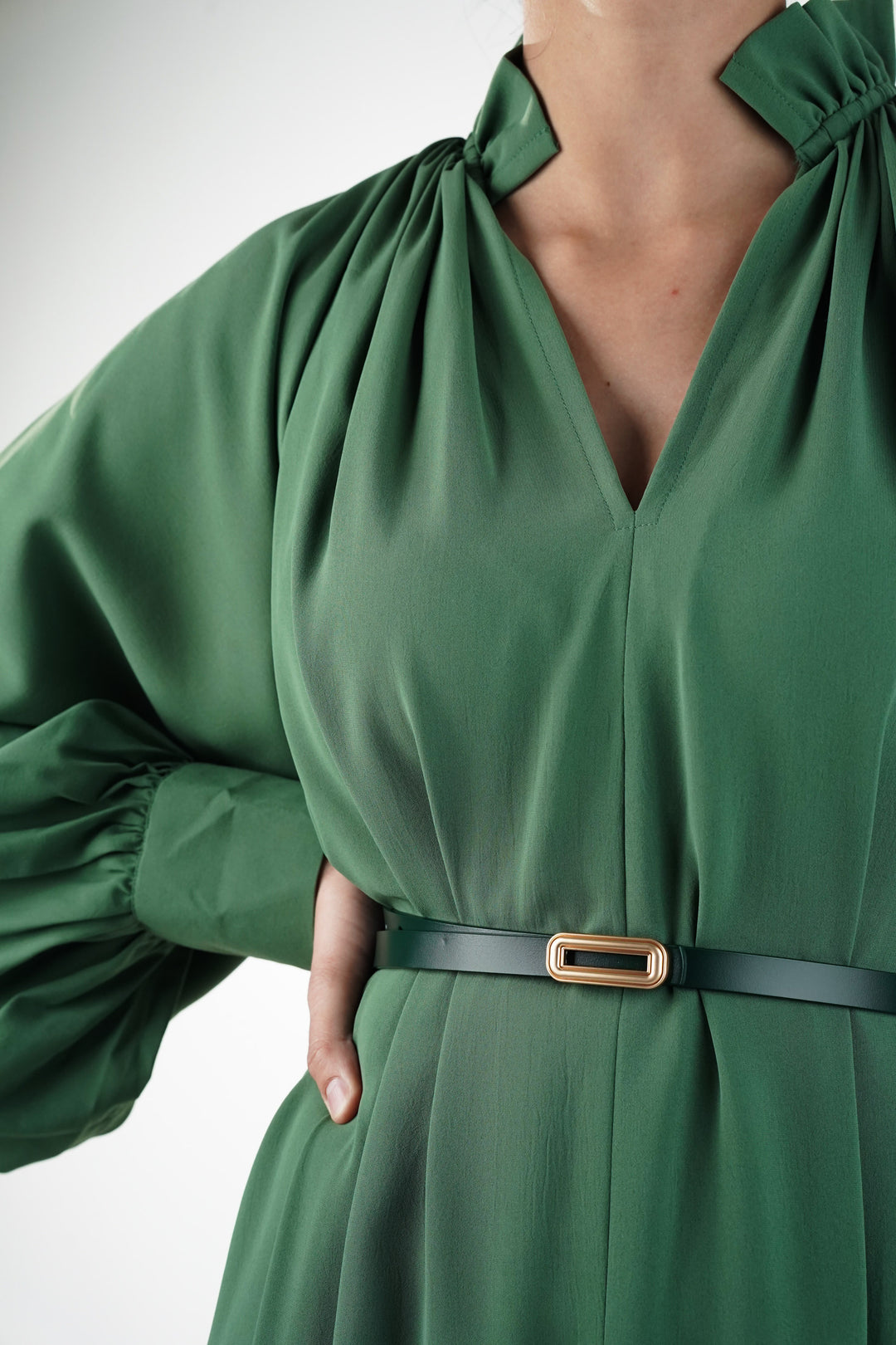 Noir Emerald Green  Belt