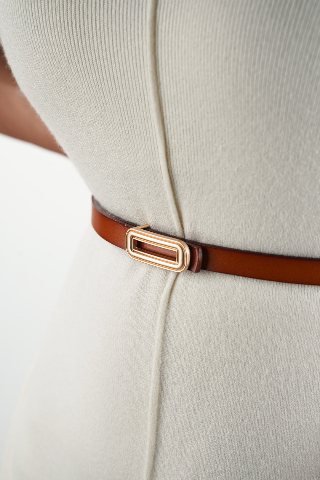 Noir Tan Brown Belt