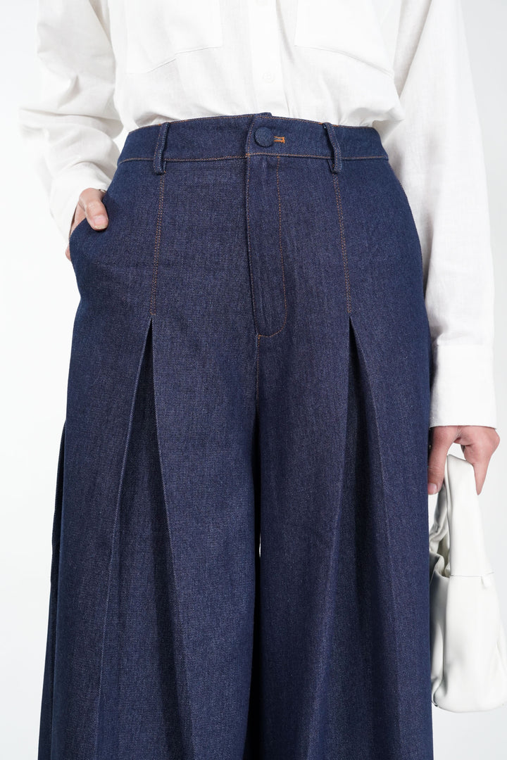 Ocean High Waist Denim Pants