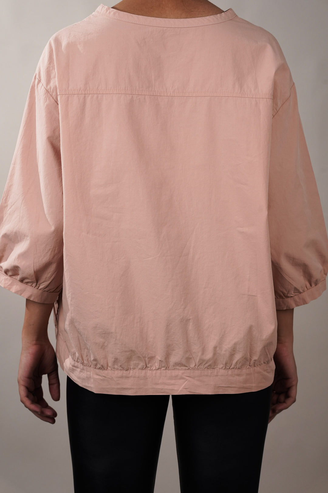 Pastel pink streetwear shirt for summer