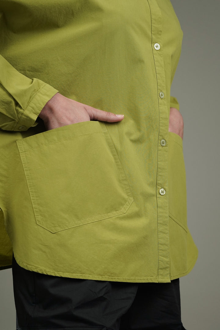 Oasis Green Oversized Shirt