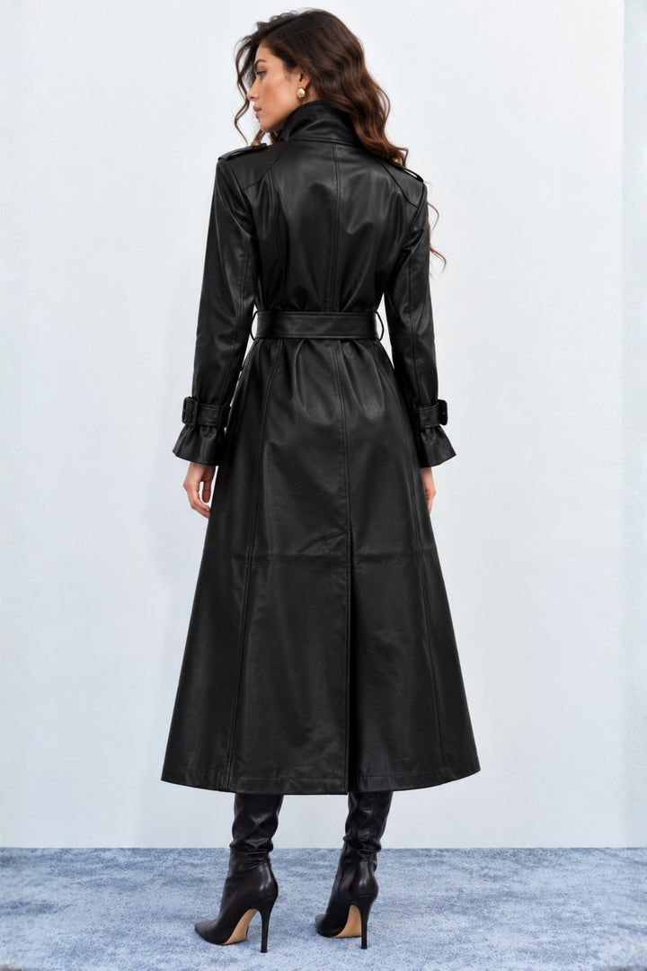 Black overcoat for women