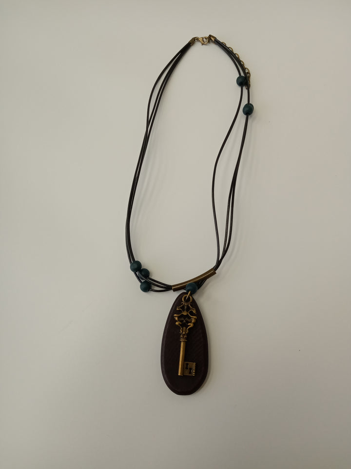 Woodland Key Boho Necklace
