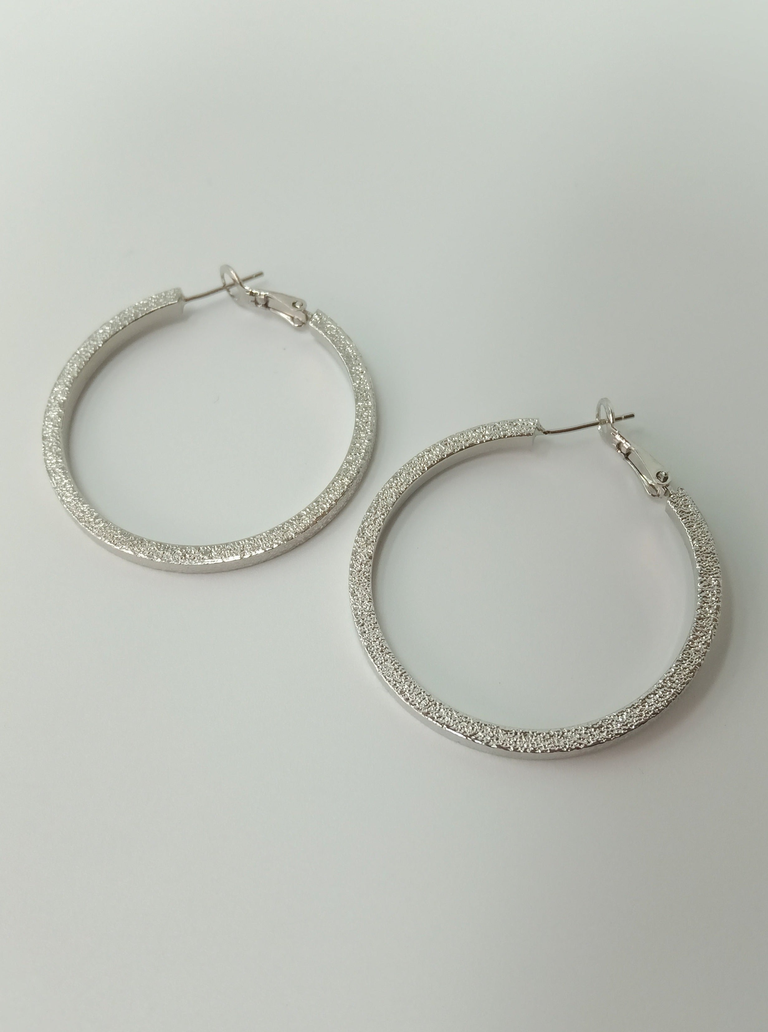 Aferando Gold Plated Crossover Circle Chunky Hoop Earrings For Girls a