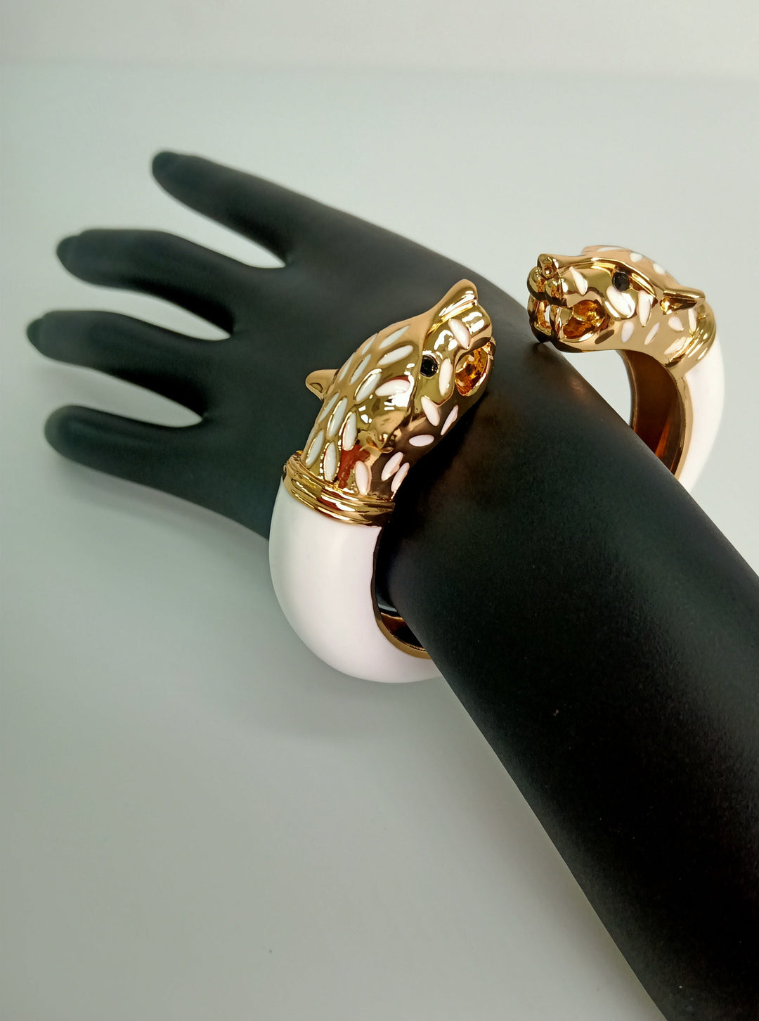 Panther Gilded Cuff Bracelet