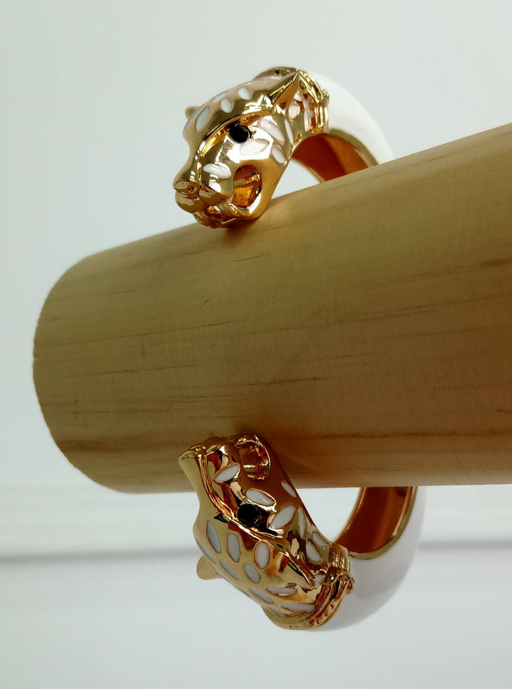 Panther Gilded Cuff Bracelet