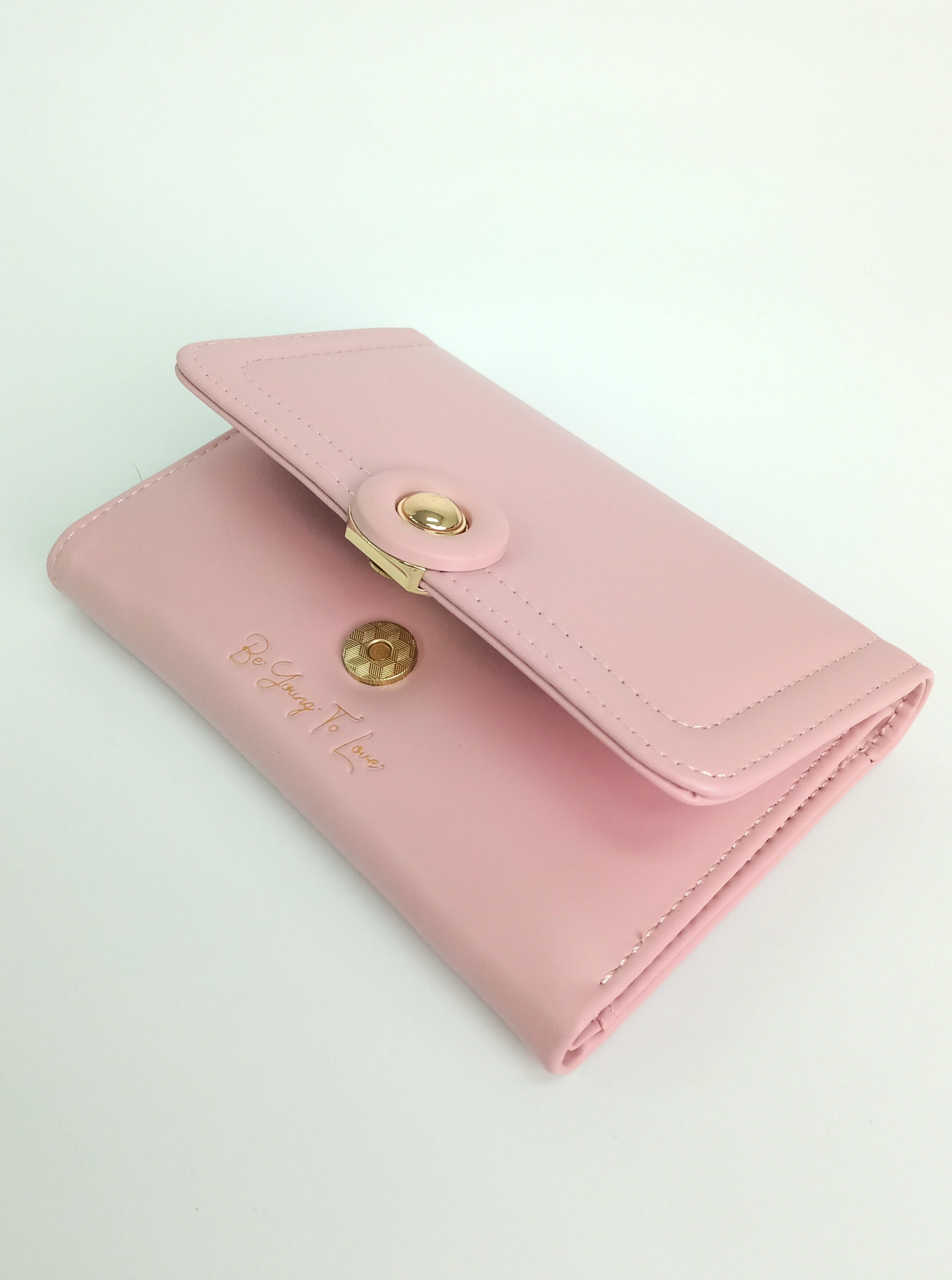 Dopp Cosmopolitan RFID Blocking Wallet In Blush - Leather Women's Wallet With Multiple Pockets - View #6