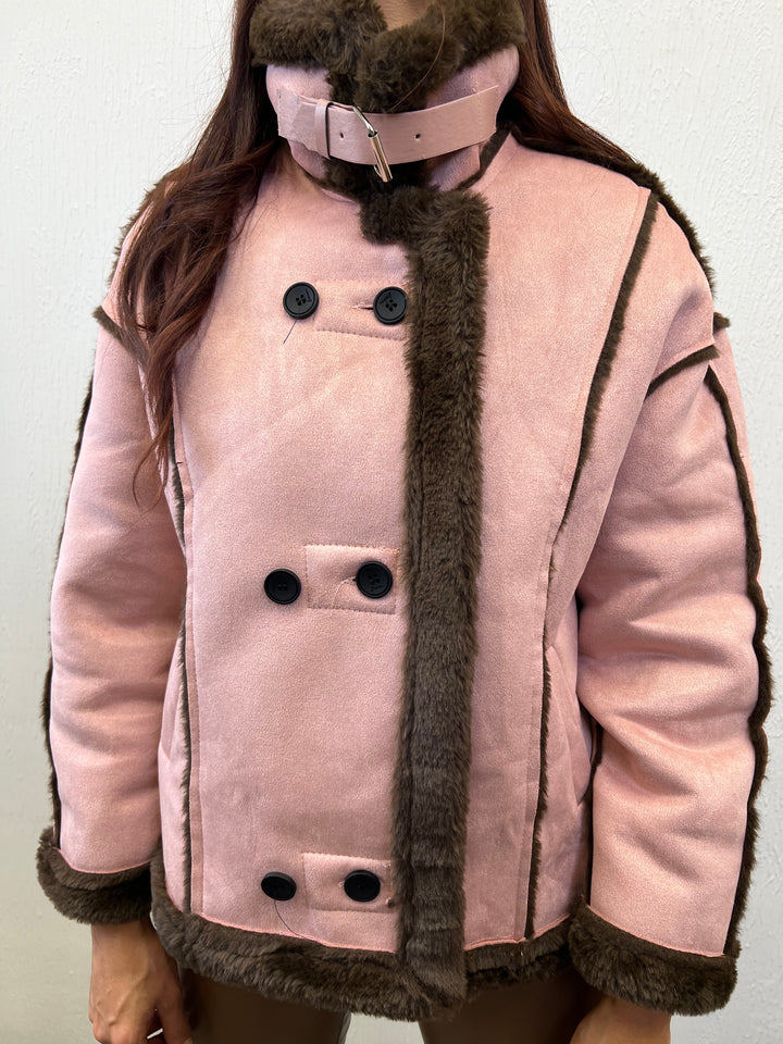 Mink Mirage Brown Fur Jacket