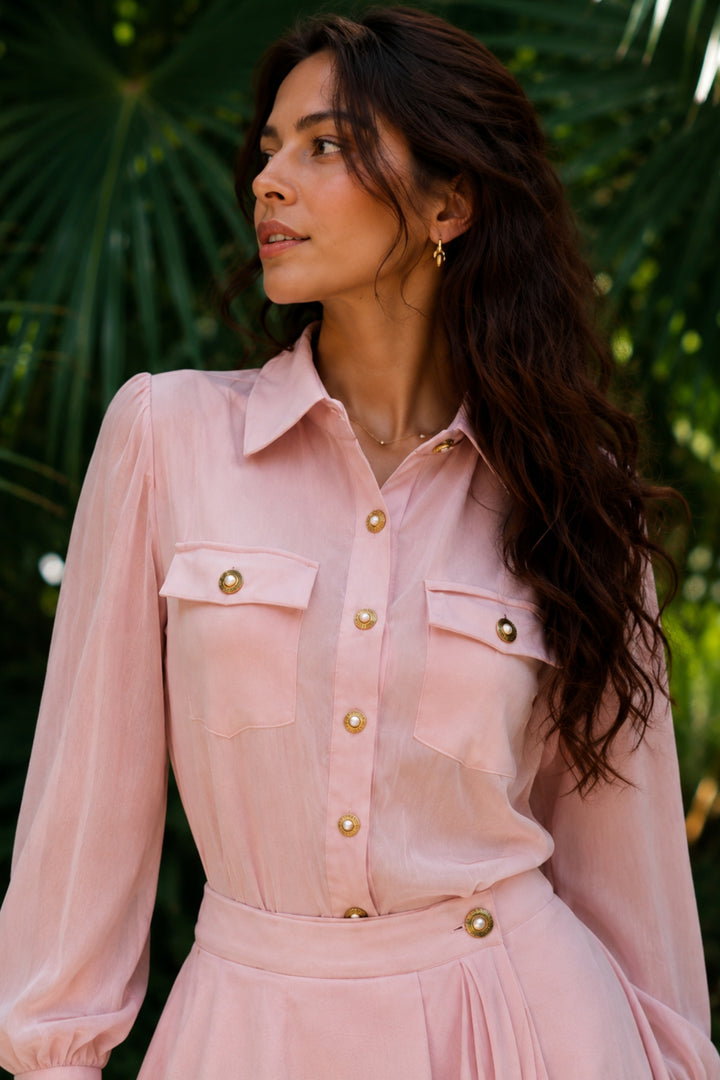 organza co-ord set for women