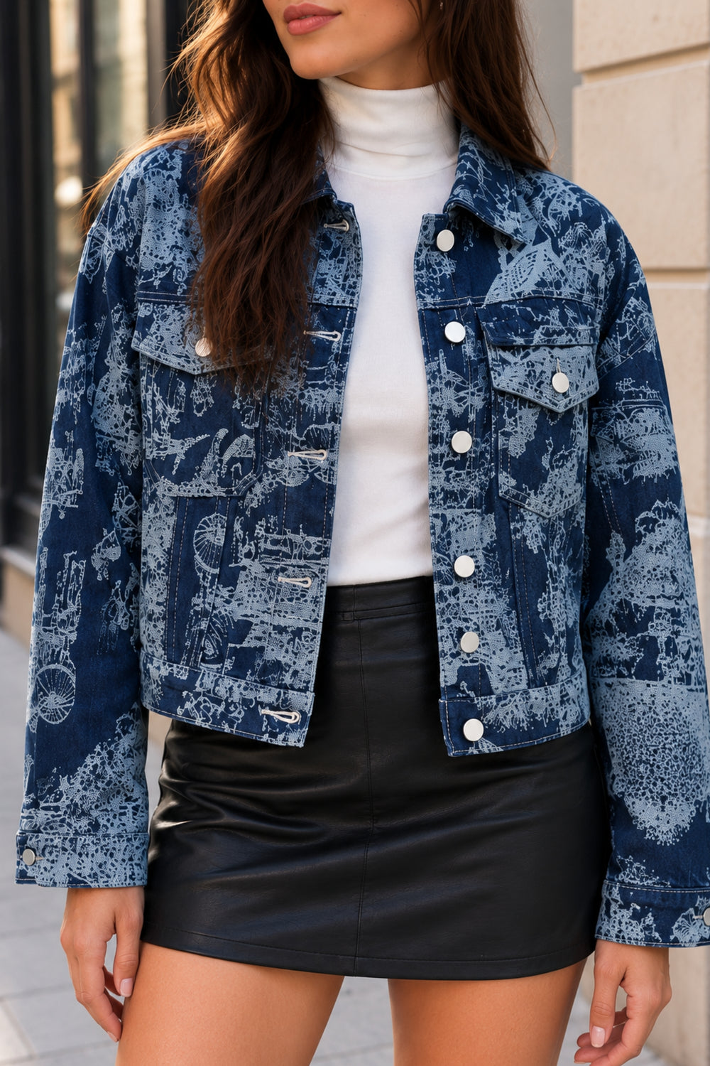 Vintage denim jacket women
