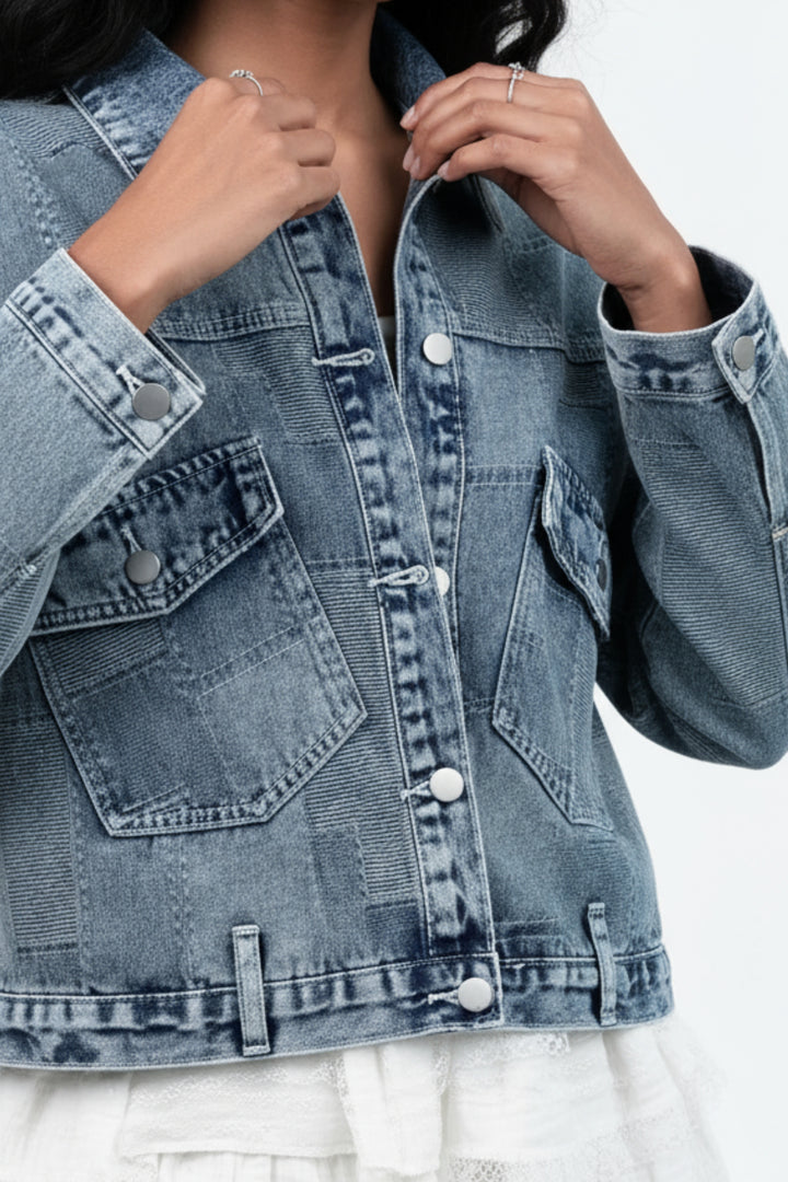 Washed Blue Denim Jacket