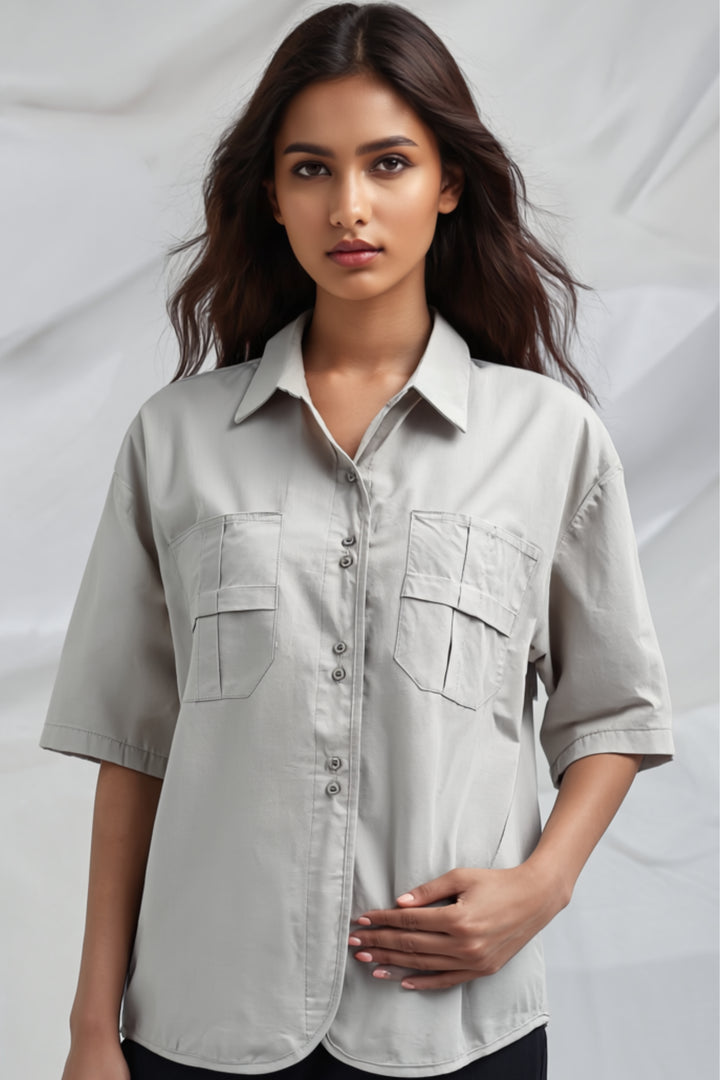Neutral Shade Summer Shirt
