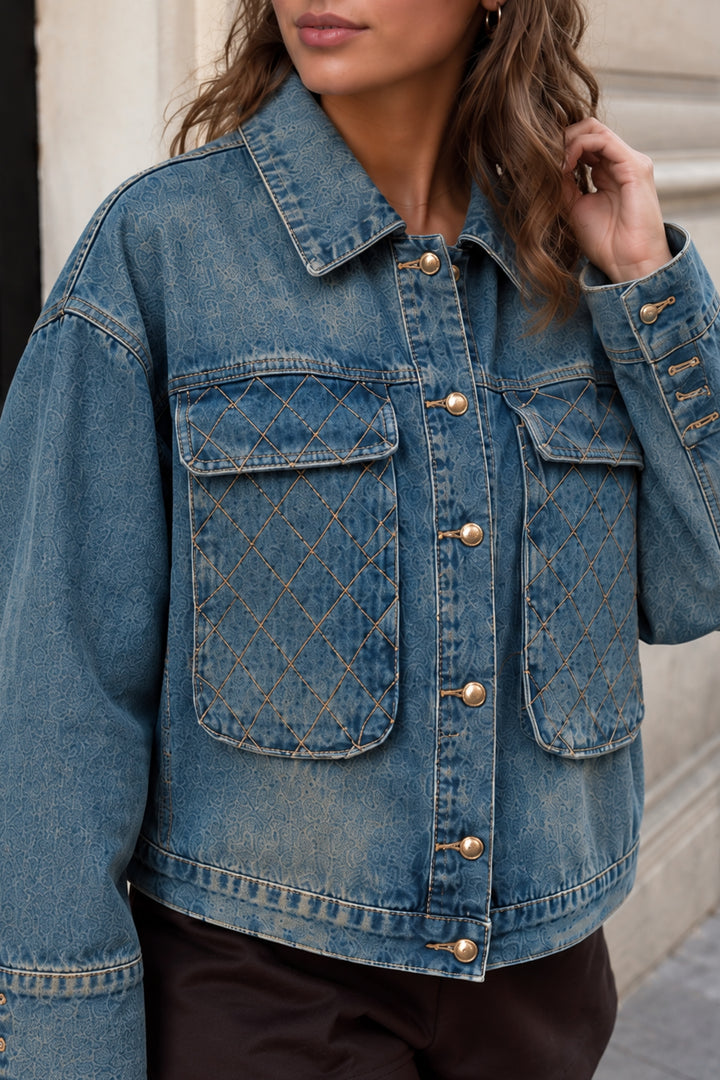Denim jacket for layering
