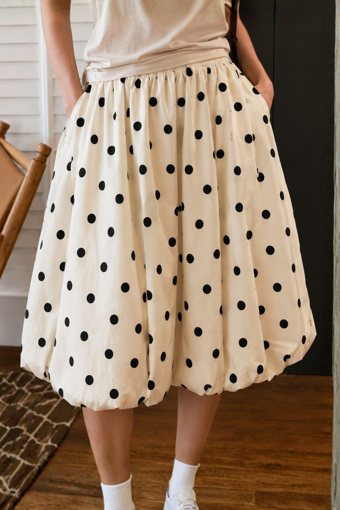 polka dot skirts for women