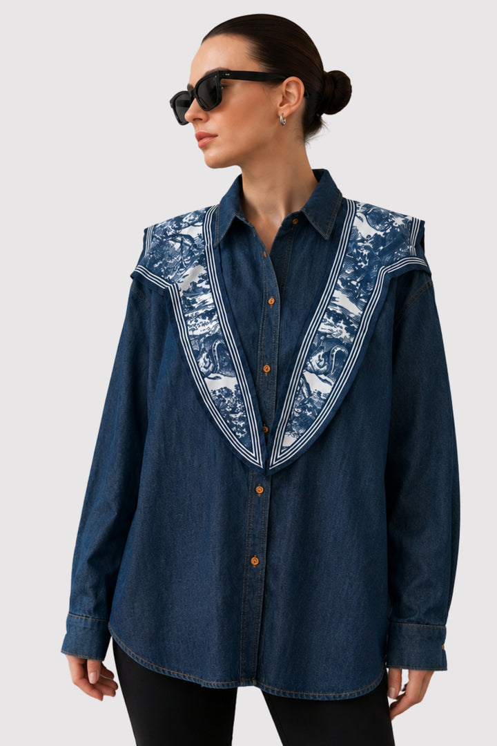 denim shirt for women
