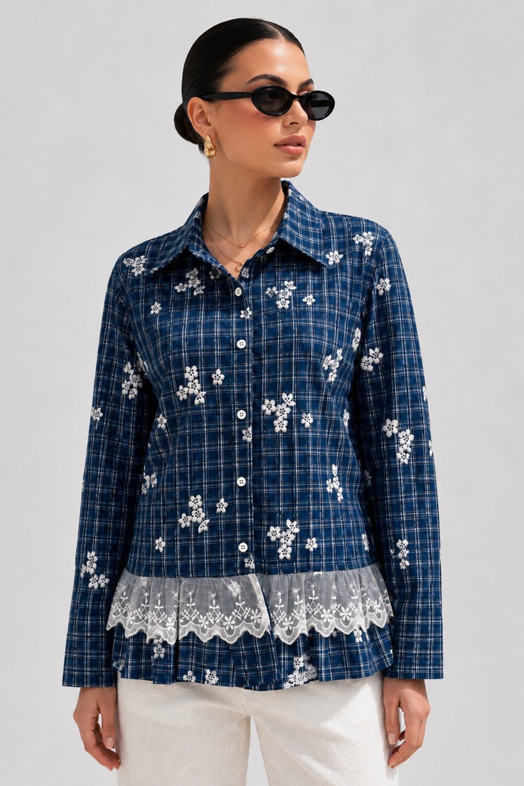 embroidery shirt for women