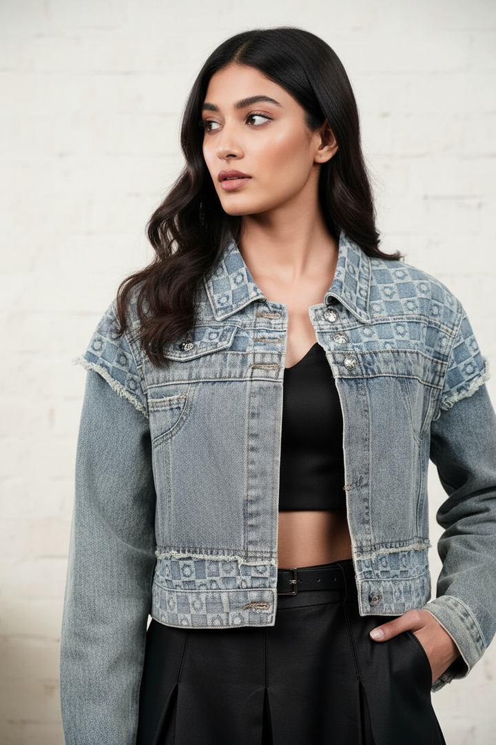 Blue Ridge Triple Button Denim Jacket