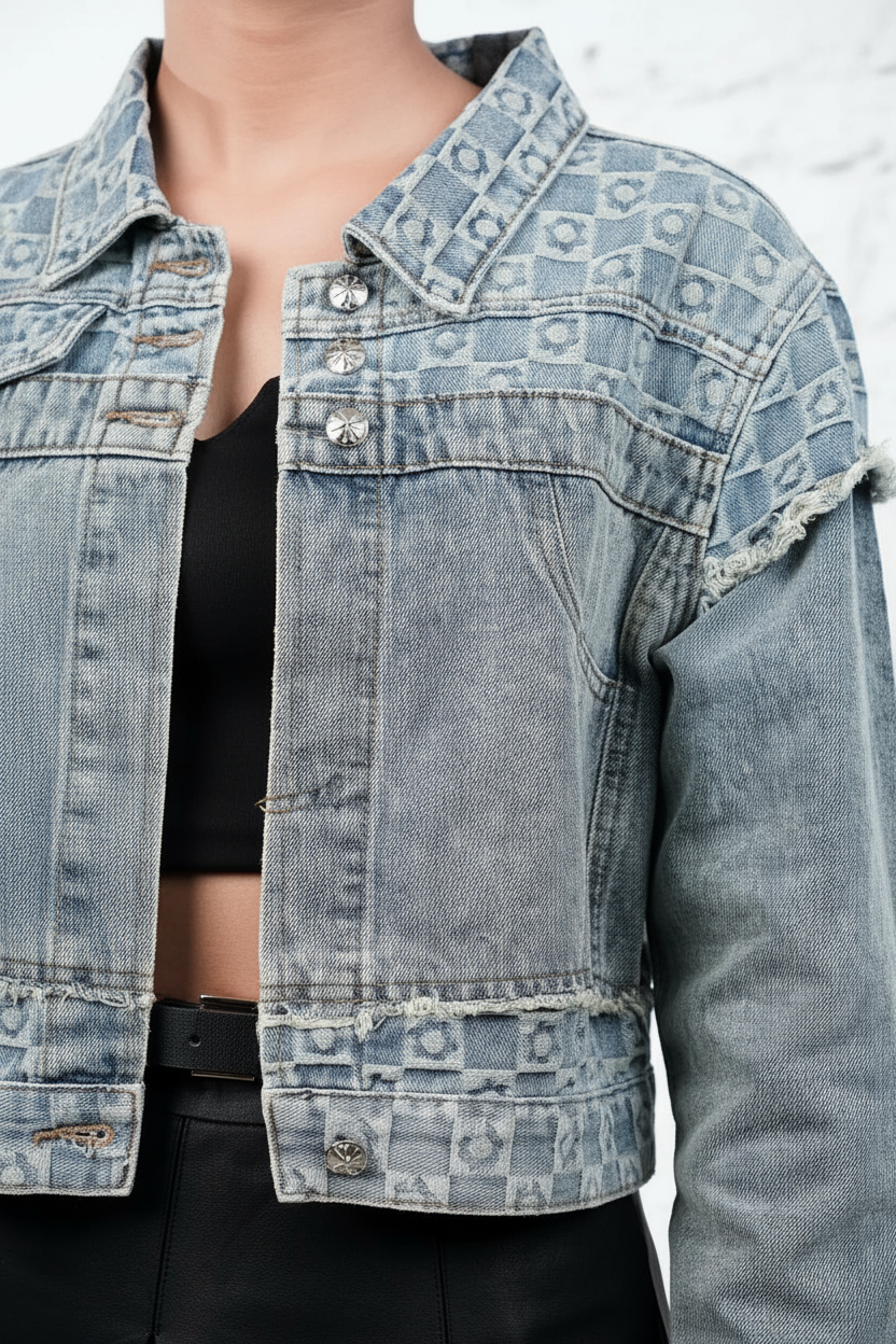 Blue Ridge Triple Button Denim Jacket