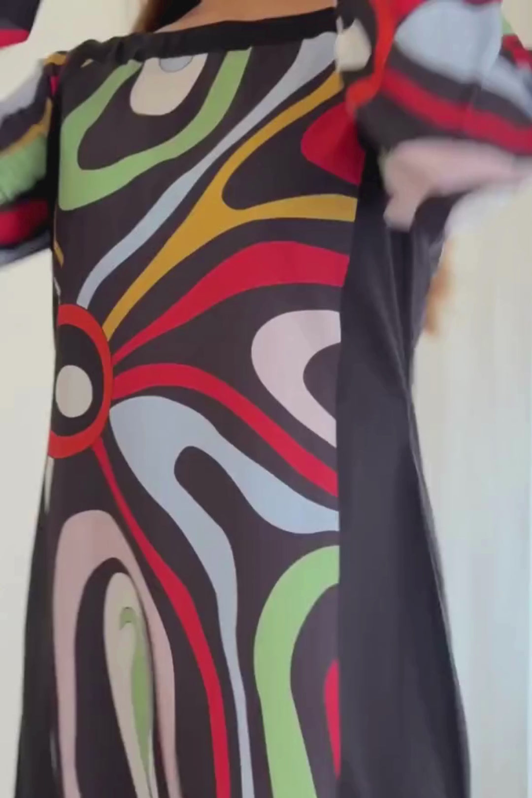 Electric Abstract Dress
