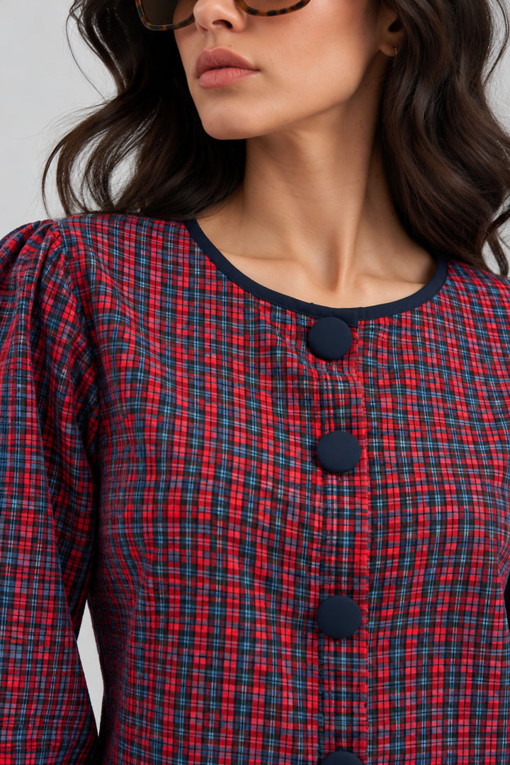 gingham shirt for women