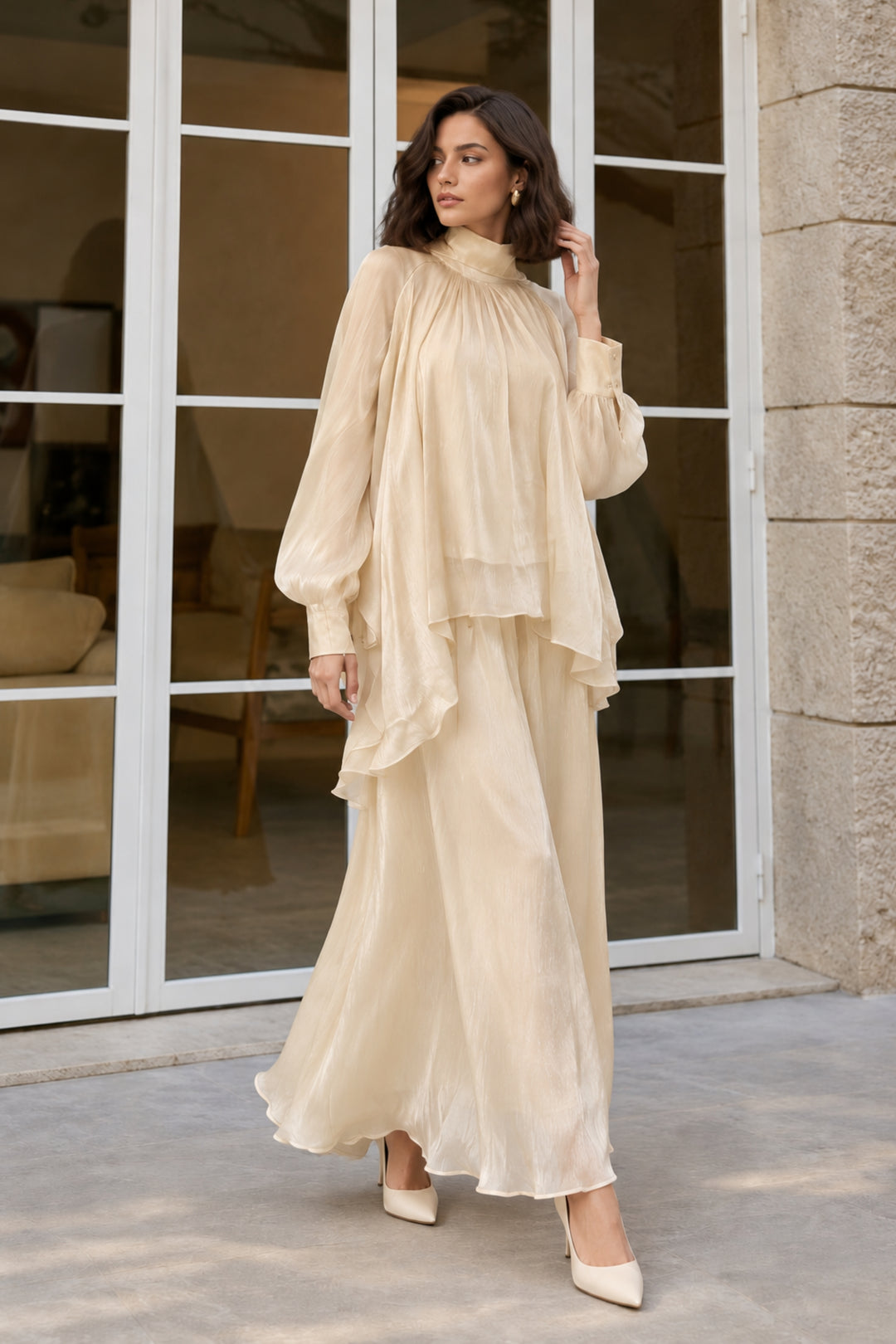 Organza occasion wear for women