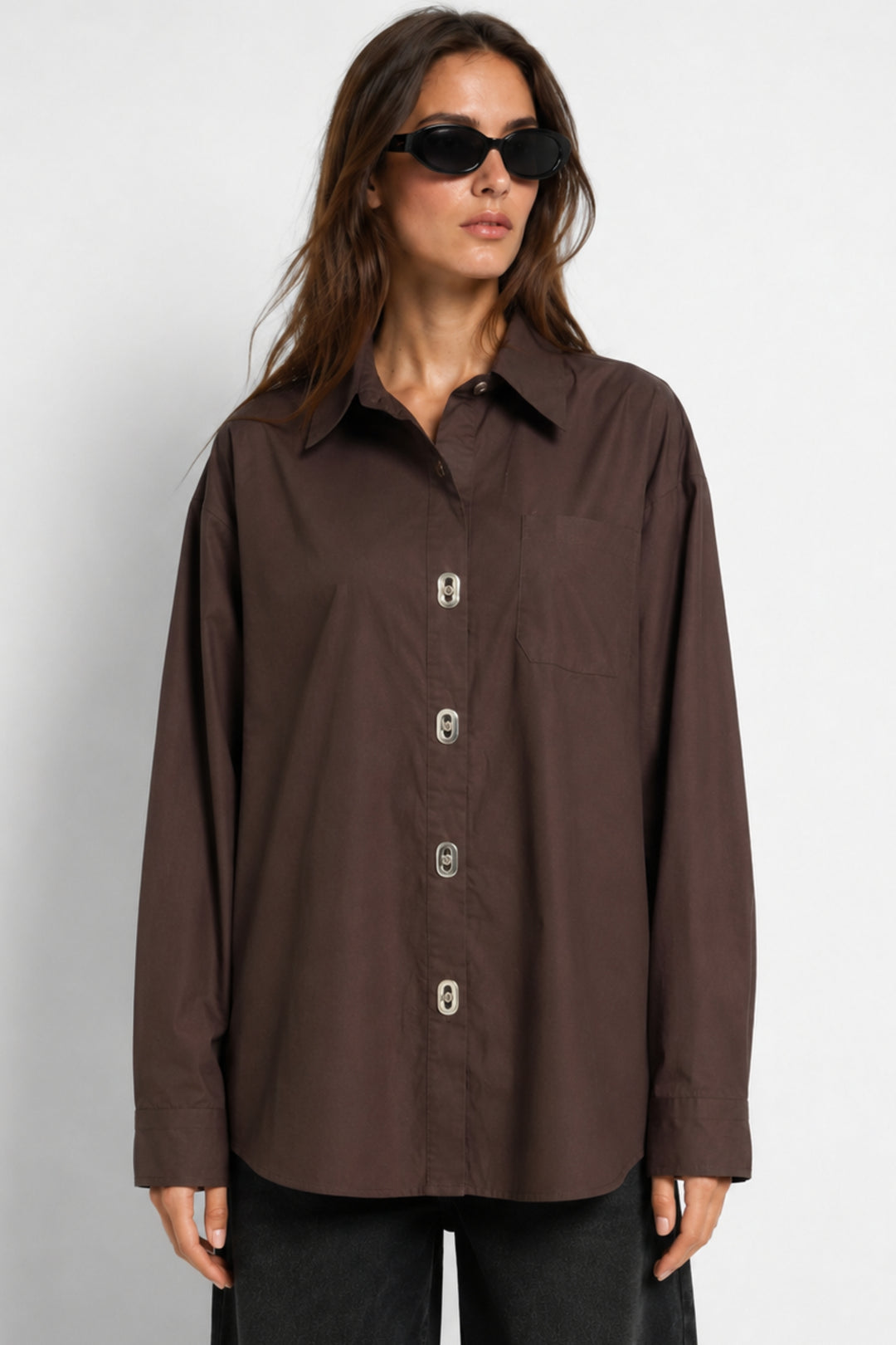 Espresso Button-Down Shirt