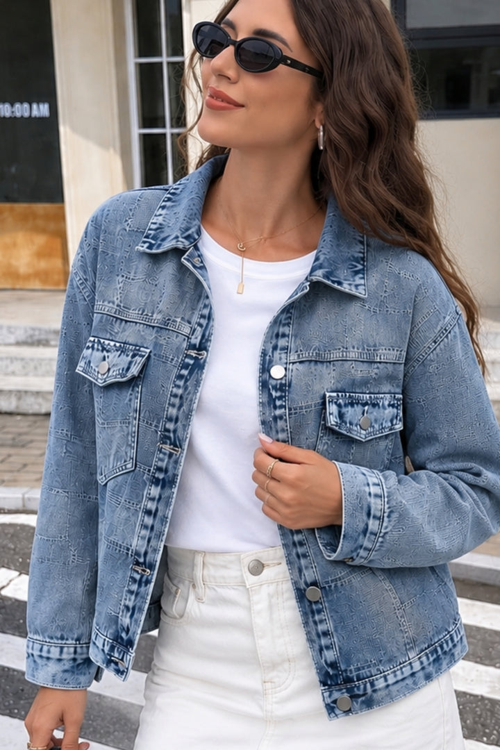 Designer denim jacket women